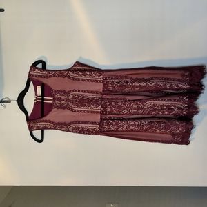 Altar'd State Maroon Dress